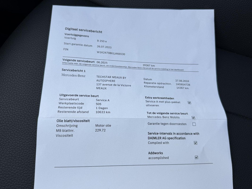 Mercedes-Benz B-Klasse