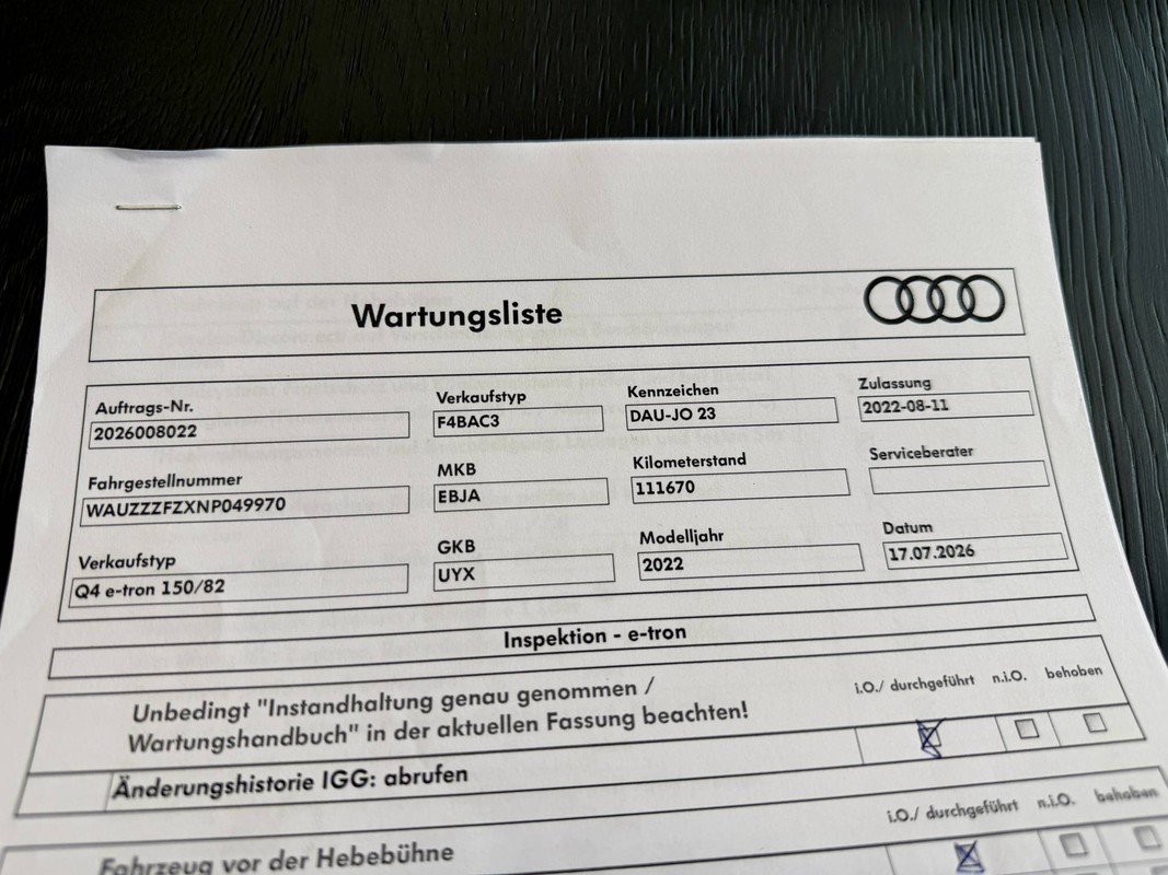 Audi Q4 e-tron