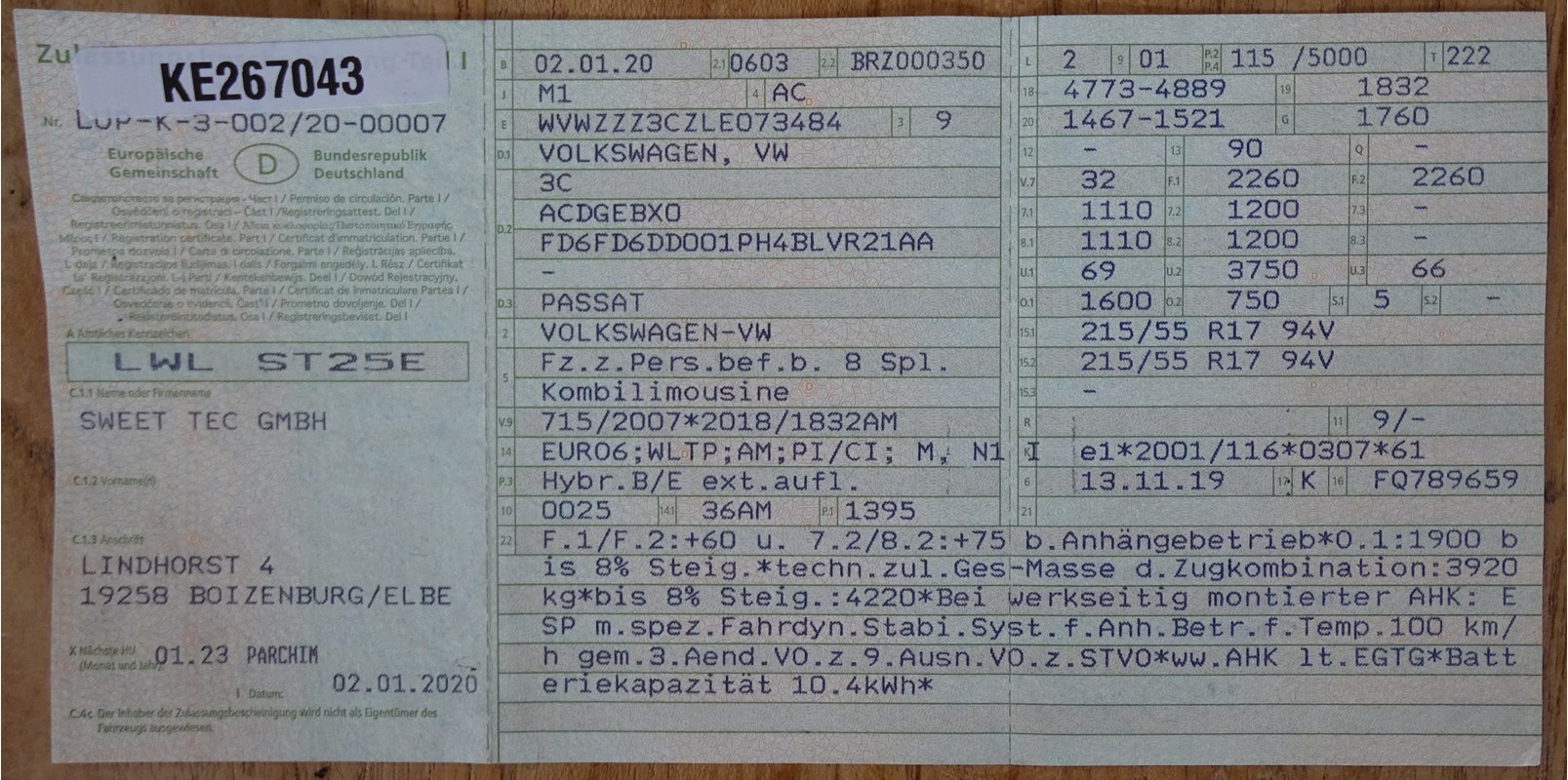 Volkswagen Passat