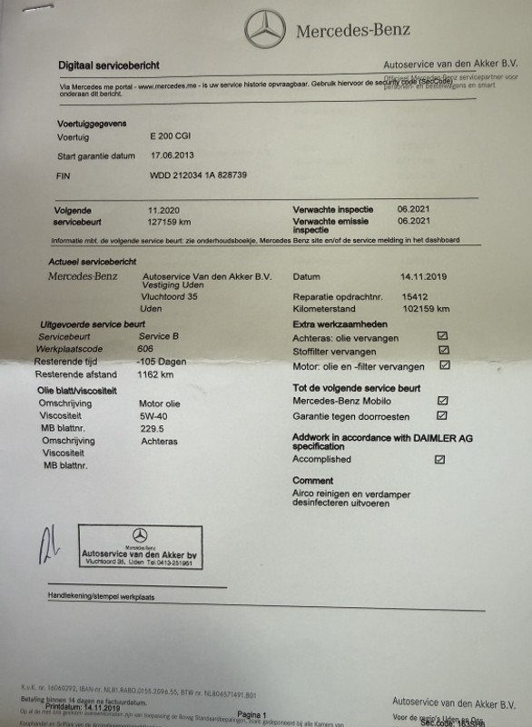 Mercedes-Benz E-Klasse