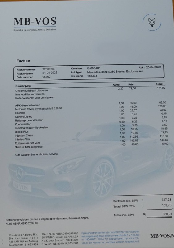Mercedes-Benz S-Klasse