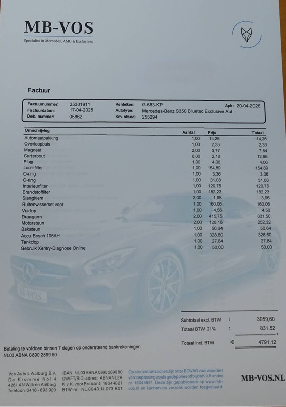 Mercedes-Benz S-Klasse