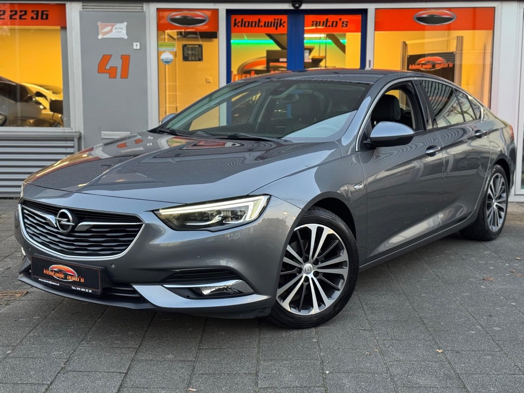 Opel-Insignia-Grand Sport 1.5T Innovation Leder Navi LED Dealer Historie | Lease One en Lenen op Maat maken het mogelijk!
