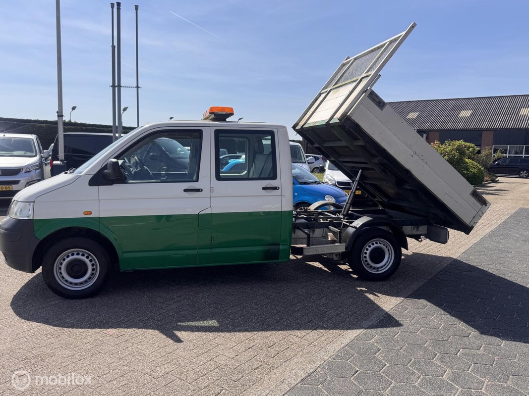 Volkswagen-Transporter-1.9 TDI 340 DC Kipper 132000 km | Lease One en Lenen op Maat maken het mogelijk! Volkswagen-Transporter-1.9 TDI 340 DC Kipper 132000 km | Lease One en Lenen op Maat maken het mogelijk!