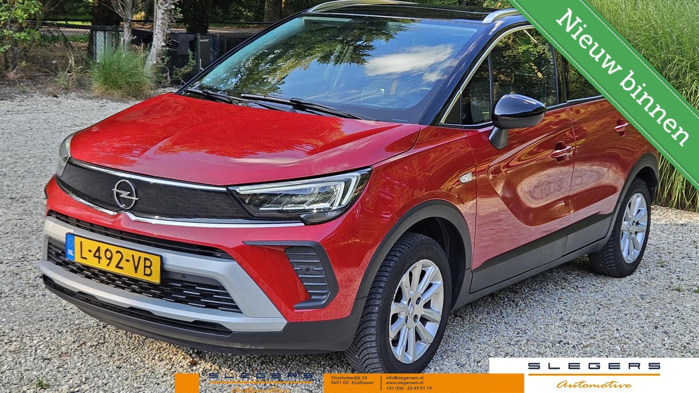 Opel-Crossland-1.2 Turbo Elegance Trekhaak panodak | Lease One en Lenen op Maat maken het mogelijk! Opel-Crossland-1.2 Turbo Elegance Trekhaak panodak | Lease One en Lenen op Maat maken het mogelijk!