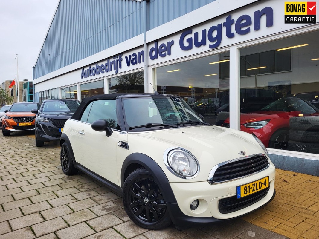 MINI-One Cabrio-Mini 1.6 Businessline / 41.000 Km / Automaat / Cabrio / Airco / | Lease One en Lenen op Maat maken het mogelijk!