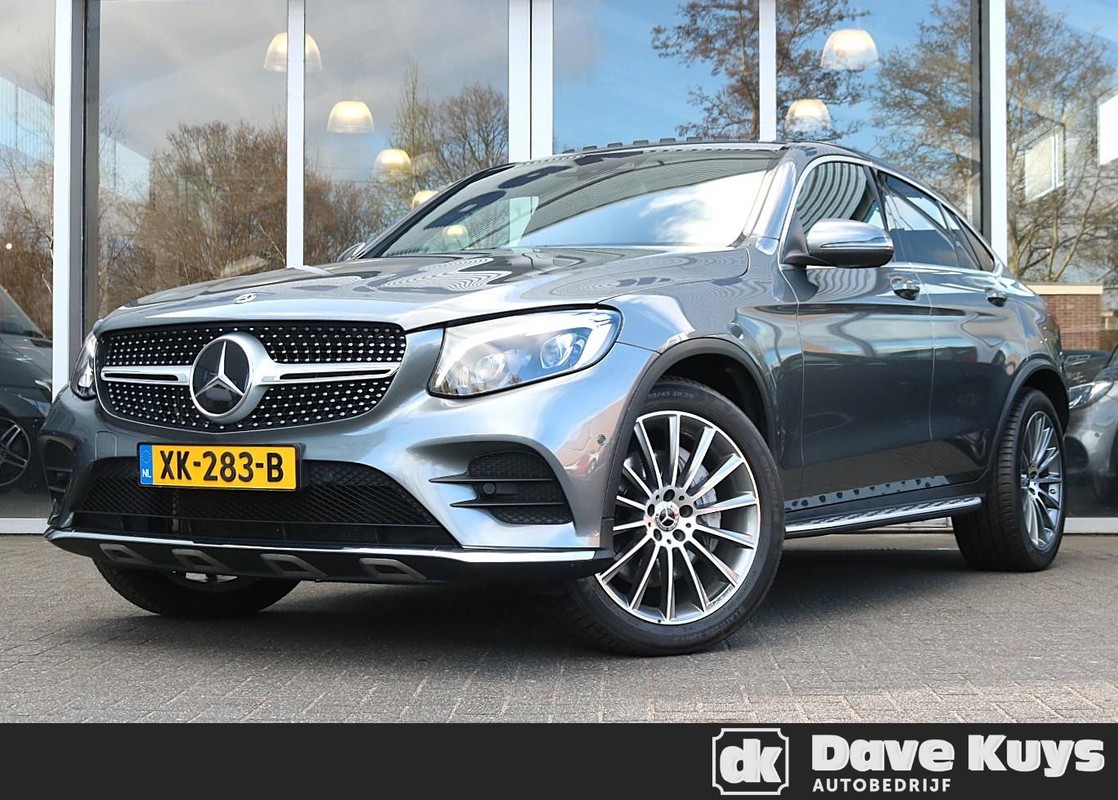 Mercedes-Benz-GLC-Coupé 250 4MATIC AMG Line | Distronic | Panorama | Lease One en Lenen op Maat maken het mogelijk!