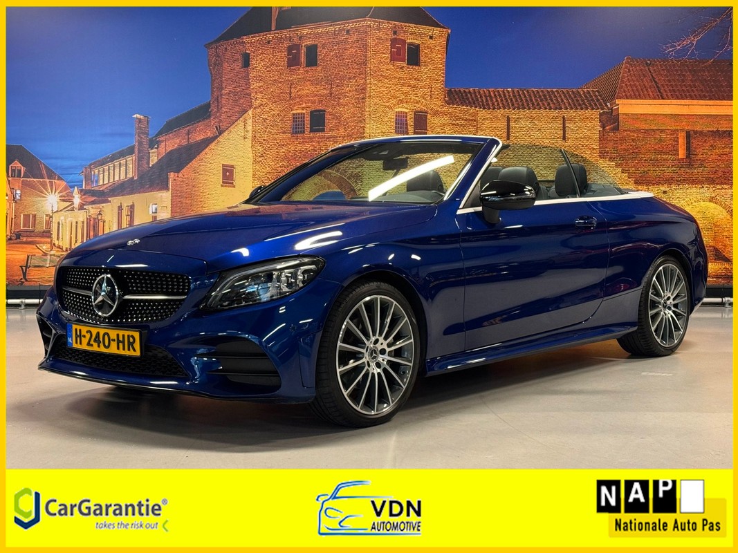 Mercedes-Benz-C-Klasse-Cabrio 200 AMG Automaat Camera LED | Lease One en Lenen op Maat maken het mogelijk!