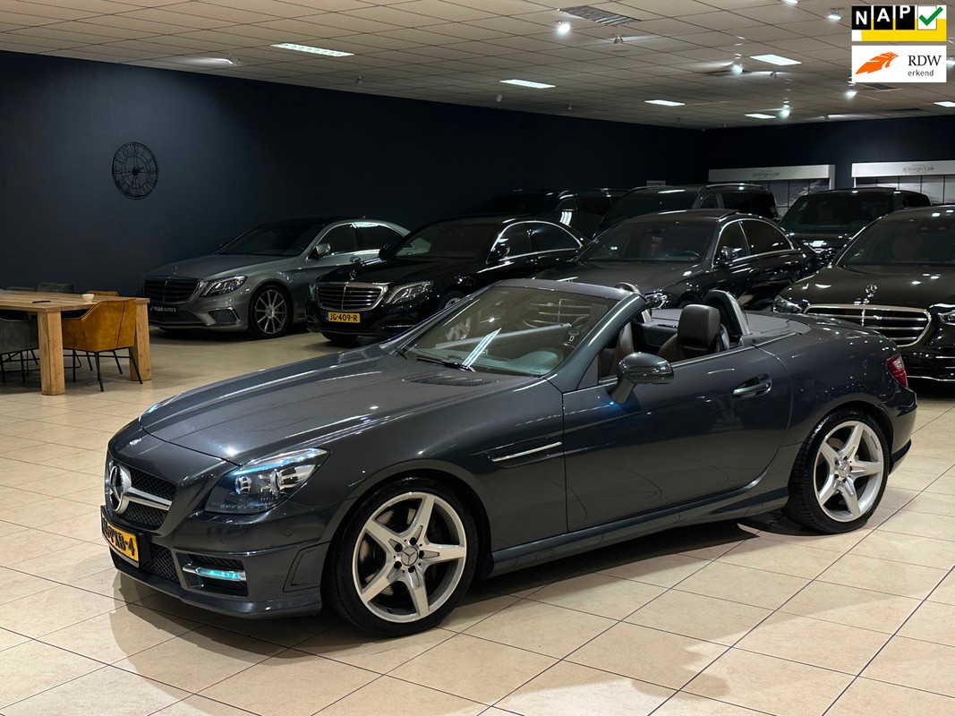 Mercedes-Benz-SLK-Klasse-SLK 350 CABRIOLET|PANO|AMG|ORIG-NL|DESIGNO | Lease One en Lenen op Maat maken het mogelijk!