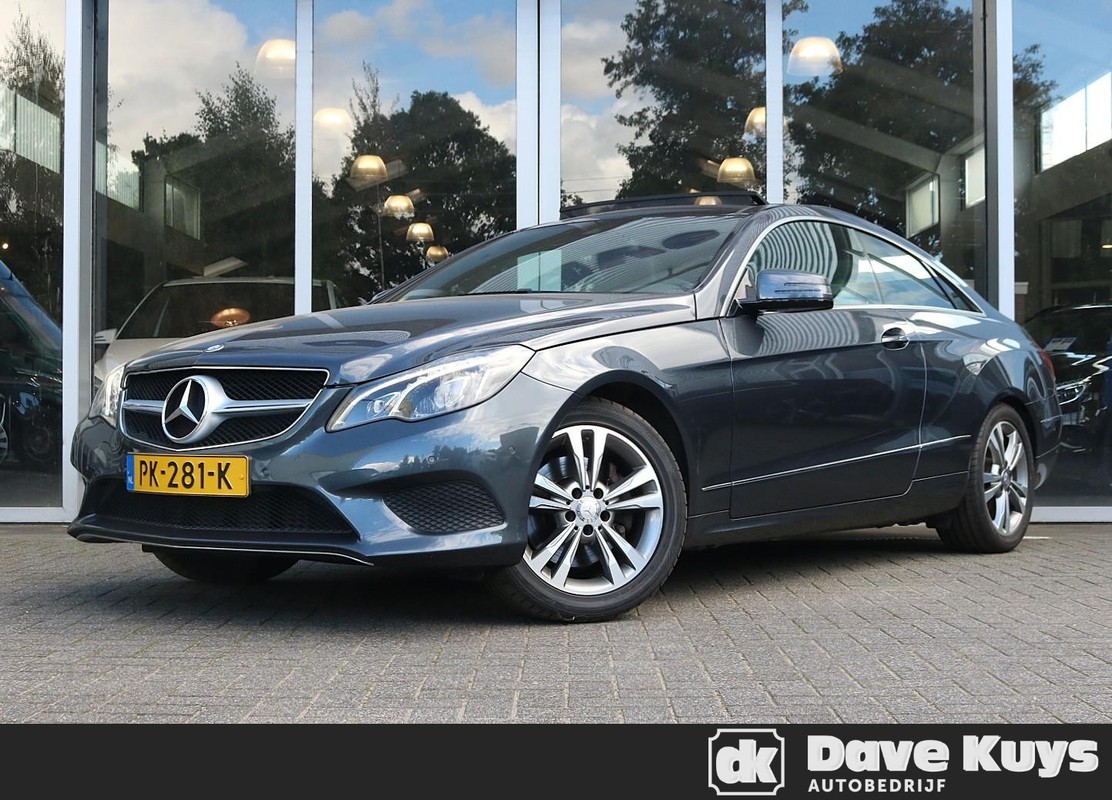 Mercedes-Benz-E-Klasse-Coupé 250 Ambition | Panoramadak | Lease One en Lenen op Maat maken het mogelijk!