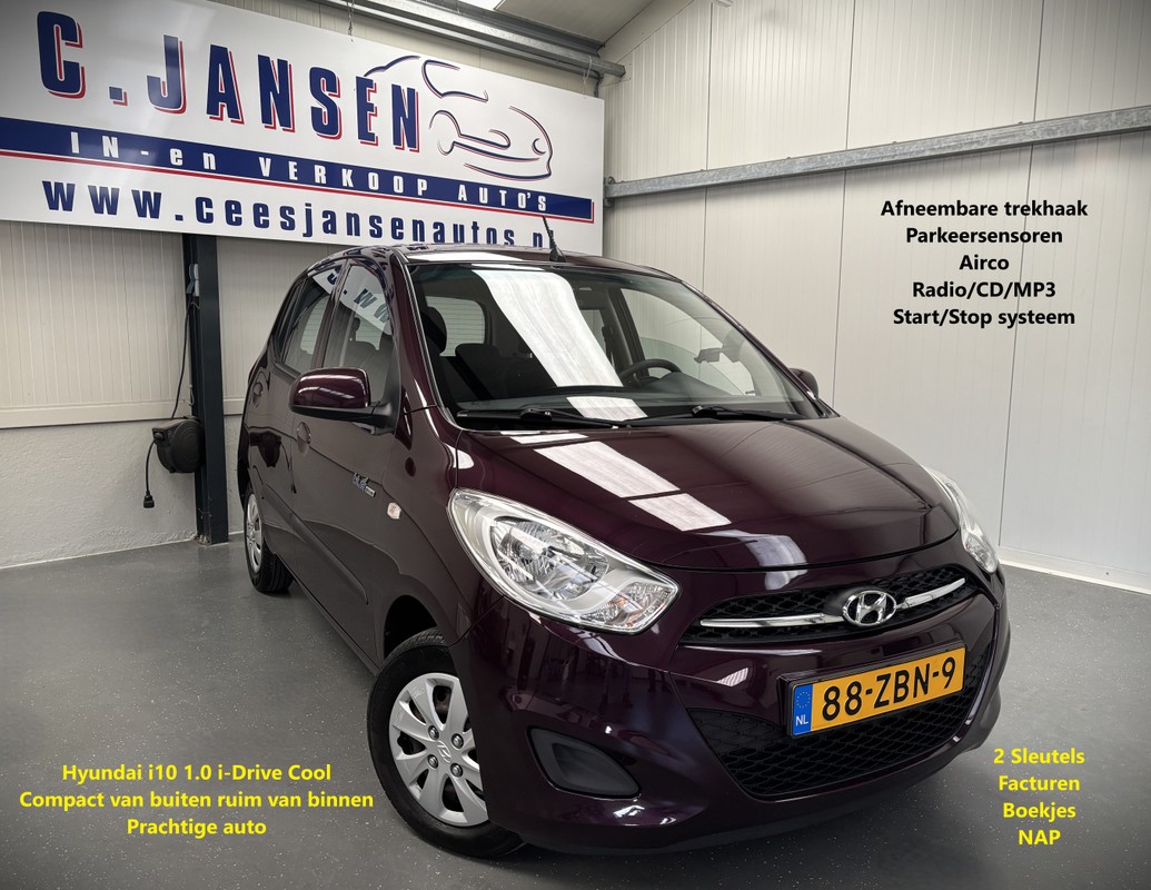 Hyundai-i10-1.0 i-Drive Cool Prachtige auto! | Lease One en Lenen op Maat maken het mogelijk!