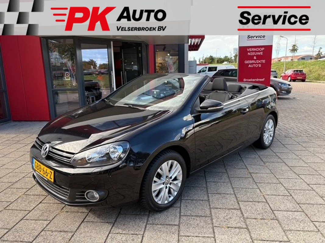 Volkswagen-Golf-Cabriolet 1.2 TSI BlueMotion | Airco | Navi | 82.902 km | Lease One en Lenen op Maat maken het mogelijk!