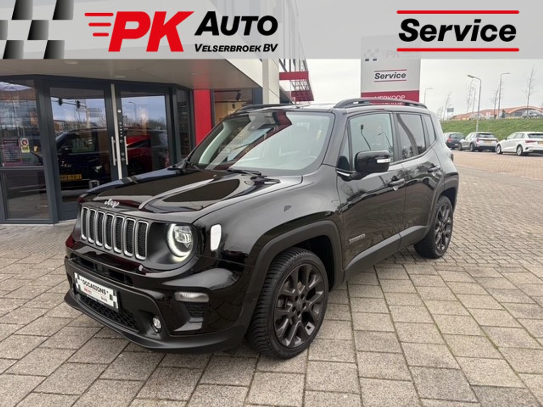 Jeep-Renegade-1.5T e-Hybrid S | Navi | Leer | Cruise | Camera | 53.653 km | Lease One en Lenen op Maat maken het mogelijk!