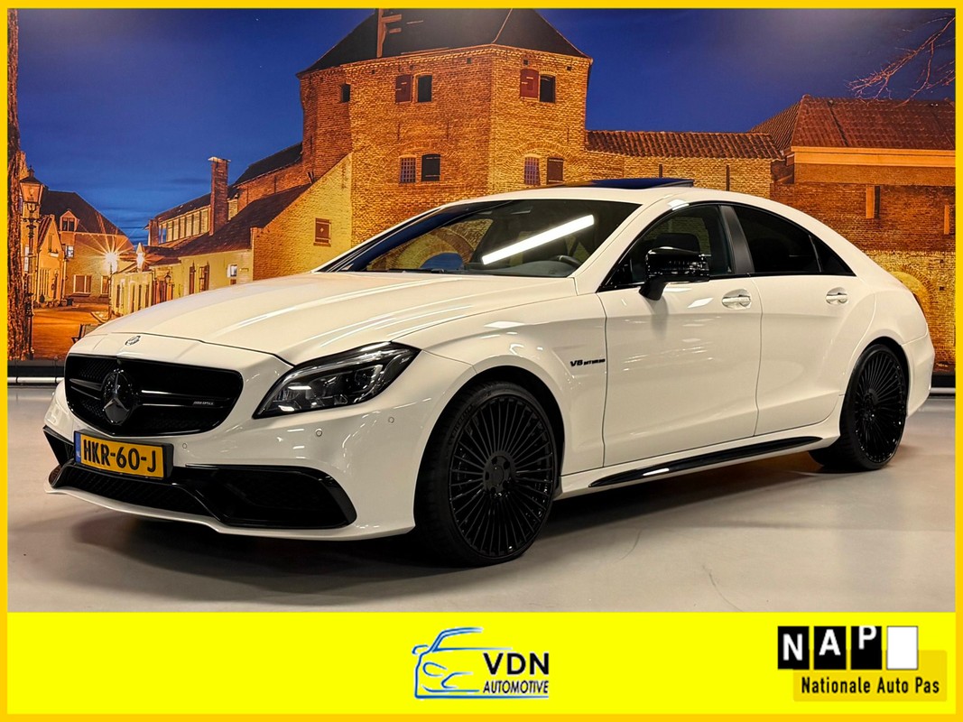 Mercedes-Benz-CLS-AMG 63 S 4Matic Aut Schuifdak B&O | Lease One en Lenen op Maat maken het mogelijk!