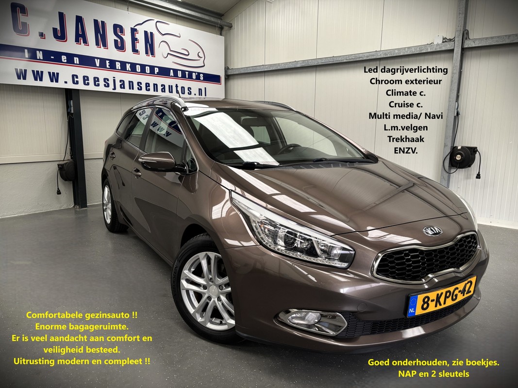 Kia-cee'd-Sportswagon 1.6 GDI Comfort Pack | Lease One en Lenen op Maat maken het mogelijk!
