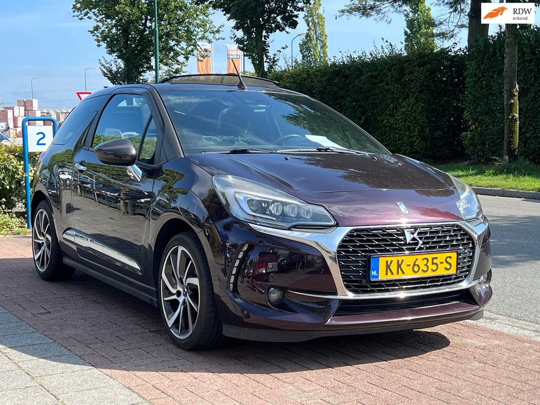 Citroën-DS3-Cabrio 1.2 PureTech Sport ** CABRIO/ 131PK | Lease One en Lenen op Maat maken het mogelijk!