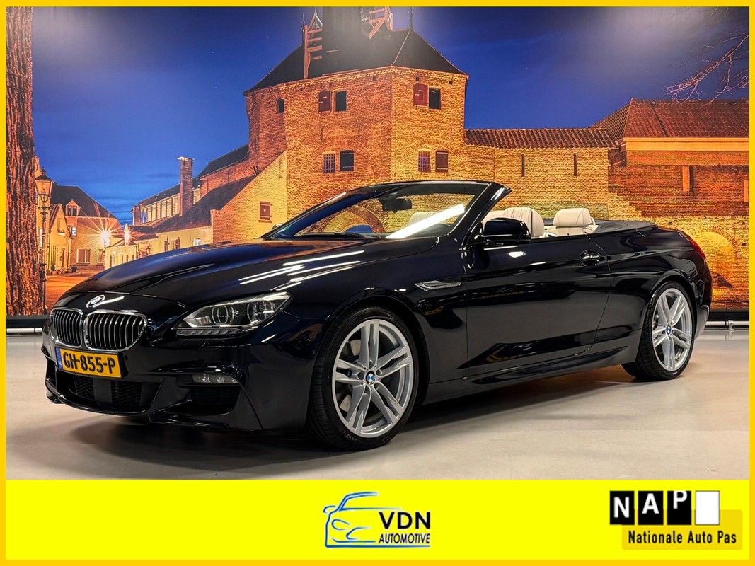 BMW-6 Serie-Cabrio 640i Individual Edition M Sport Full Options | Lease One en Lenen op Maat maken het mogelijk!
