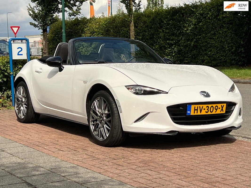 Mazda-MX-5-1.5 SkyActiv-G 131 TS *98.788 km NAP | Rijdersauto pur sang! | Lease One en Lenen op Maat maken het mogelijk!