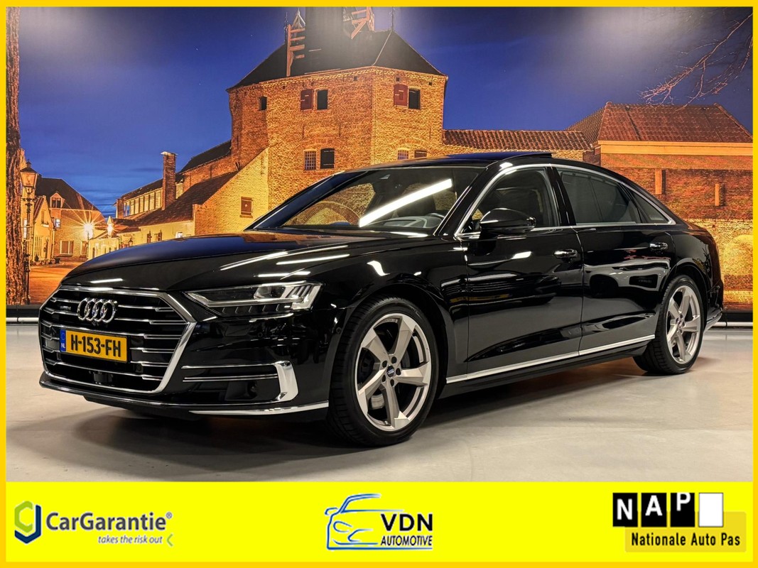 Audi-A8-55 TFSI Quattro Lang Pro Line+ Panodak Full Options | Lease One en Lenen op Maat maken het mogelijk!