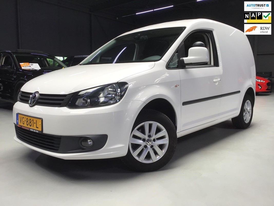 Volkswagen-Caddy-1.6 TDI I Automaat I 2e Eigen I AIrco I Cruise I Park. sens I 15inch I New Apk I Elec Ramen I Tussenschot I Btw. | Lease One en Lenen op Maat maken het mogelijk!