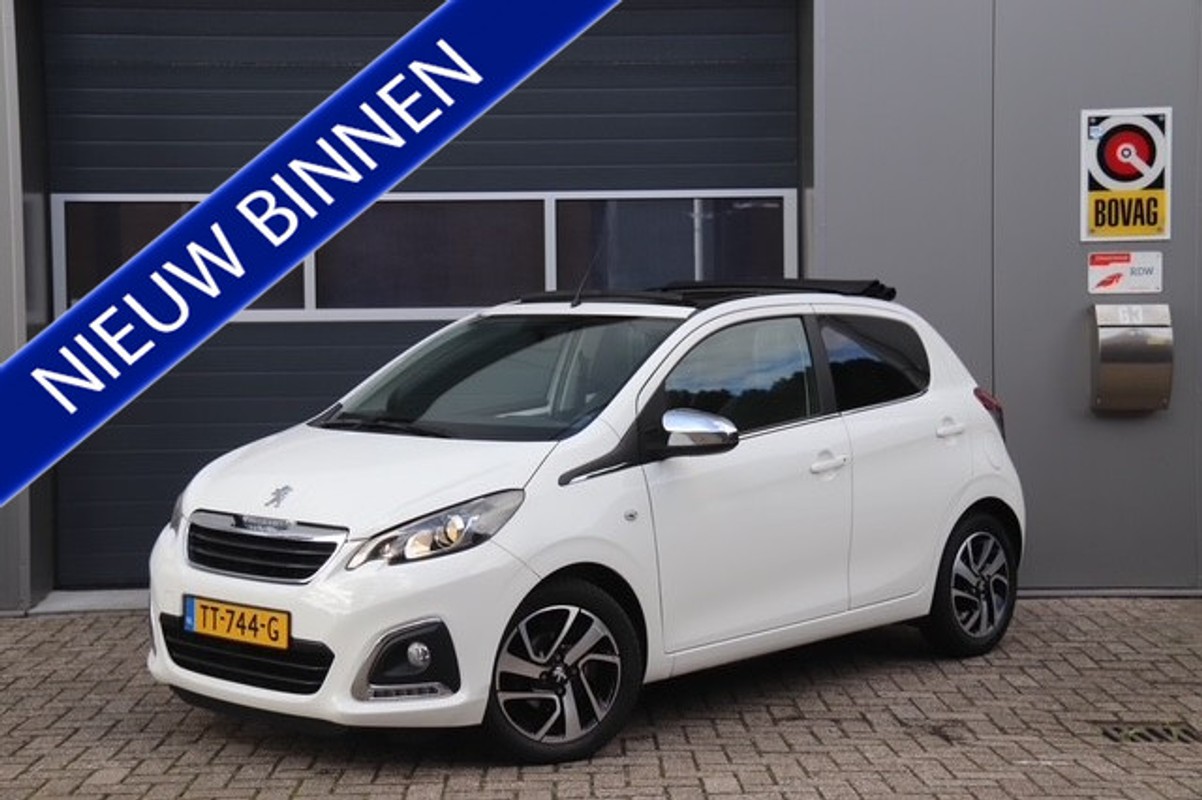 Peugeot-108-1.0 e-VTi Allure TOP!, Cabrio, Carplay, Airco | Lease One en Lenen op Maat maken het mogelijk!