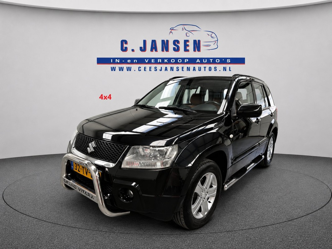 Suzuki-Grand Vitara-2.0-16V Exclusive 4x4 | Trekhaak | Lease One en Lenen op Maat maken het mogelijk! Suzuki-Grand Vitara-2.0-16V Exclusive 4x4 | Trekhaak | Lease One en Lenen op Maat maken het mogelijk!