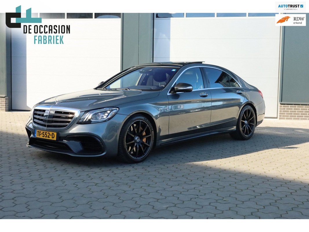 Mercedes-Benz-S-Klasse-AMG 63 4Matic+ Lang - Burmester - Pano - Keramisch - Carbon - Vol! | Lease One en Lenen op Maat maken het mogelijk! Mercedes-Benz-S-Klasse-AMG 63 4Matic+ Lang - Burmester - Pano - Keramisch - Carbon - Vol! | Lease One en Lenen op Maat maken het mogelijk!