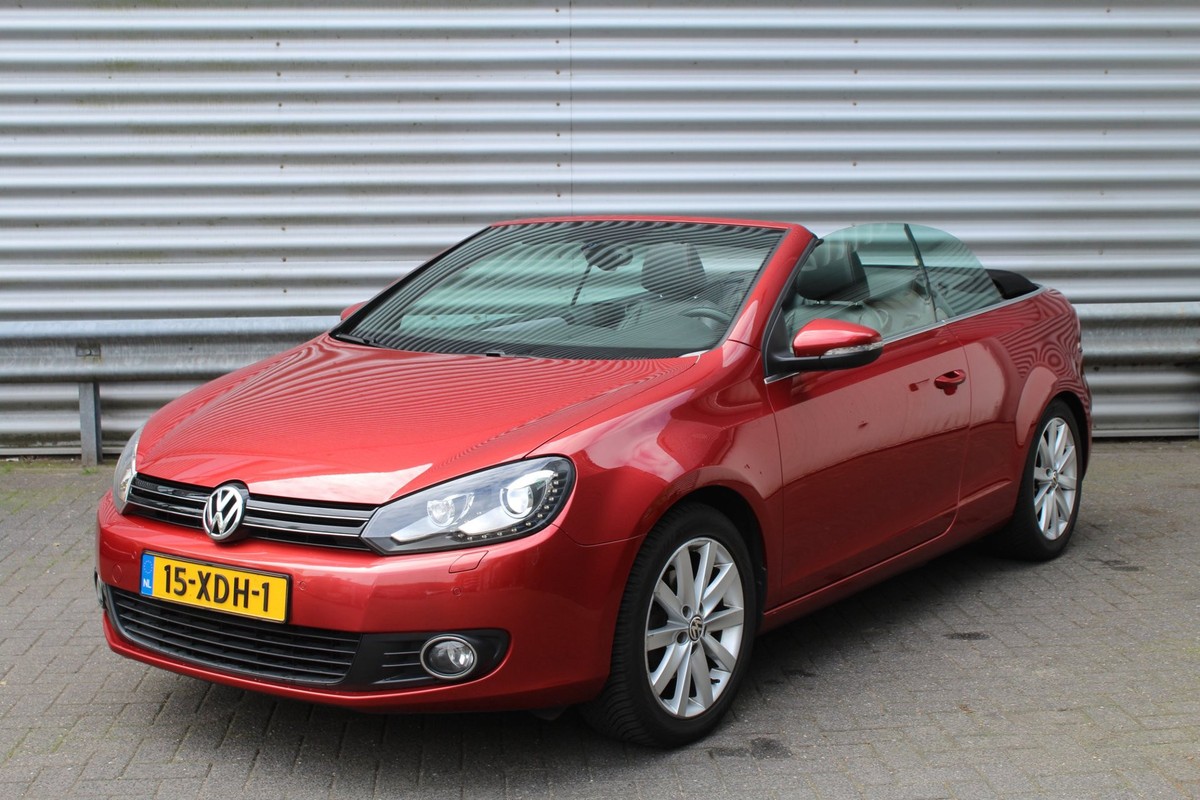 Volkswagen-Golf-Cabriolet 1.4 TSI 122pk DSG7 NL-Auto NAP | Lease One en Lenen op Maat maken het mogelijk!
