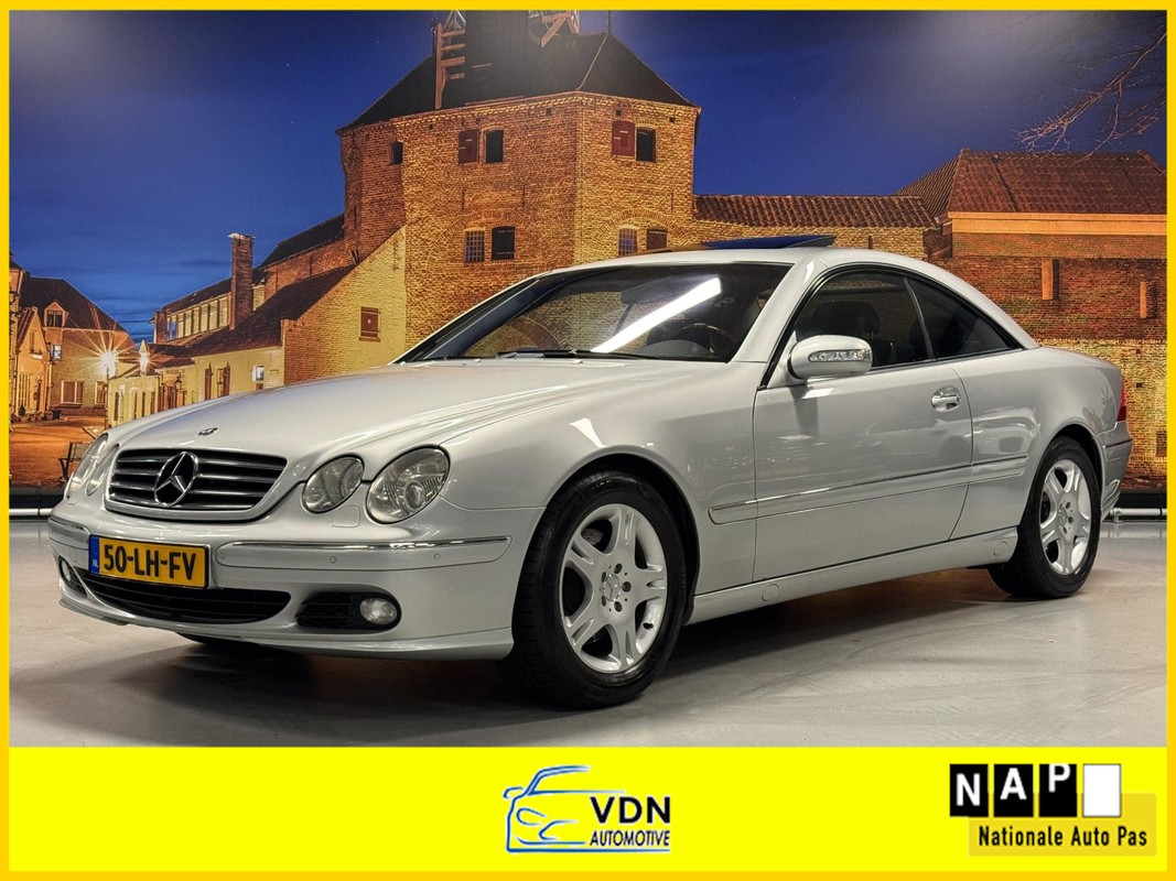 Mercedes-Benz-CL-500 Automaat Schuifdak Key-less Go | Lease One en Lenen op Maat maken het mogelijk!