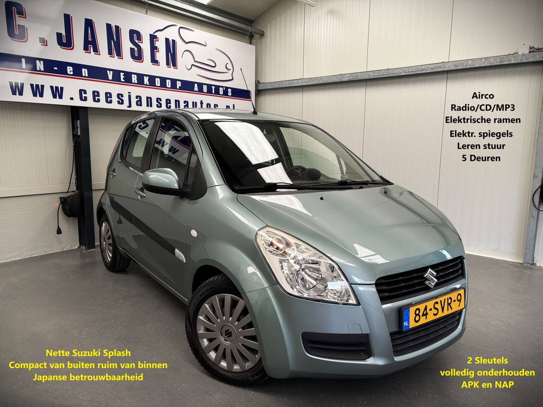 Suzuki-Splash-1.2 Comfort KEURIG !!!! | Lease One en Lenen op Maat maken het mogelijk!