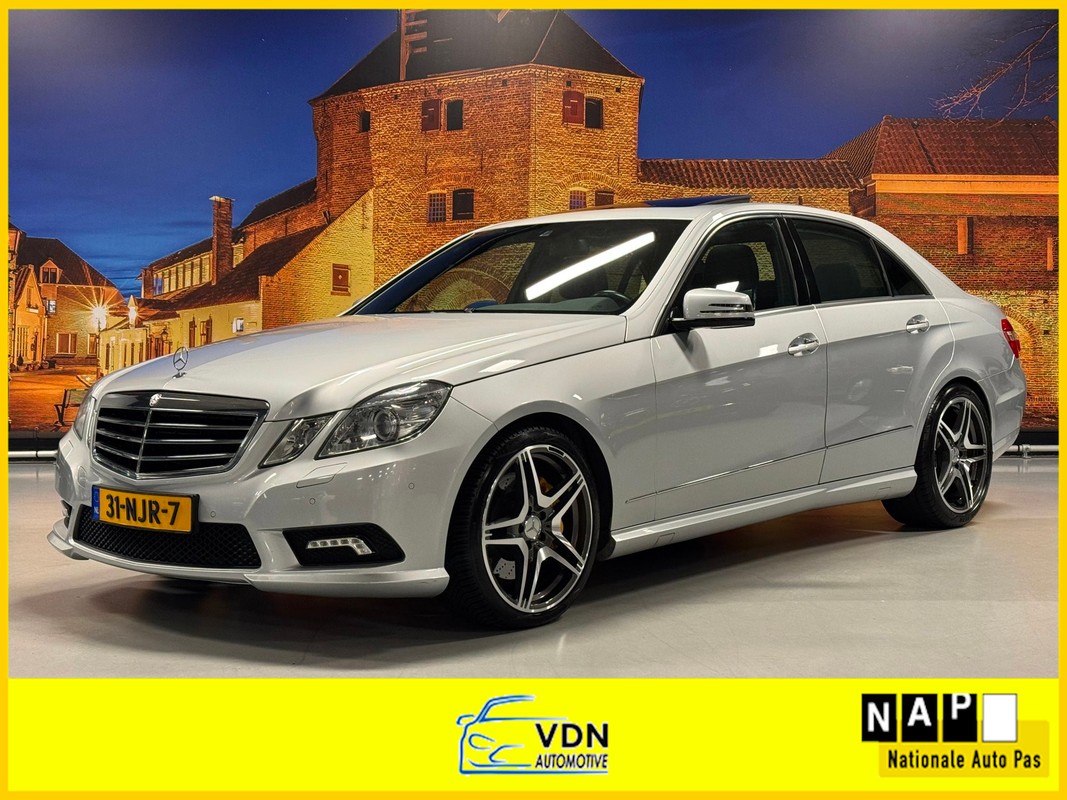 Mercedes-Benz-E-Klasse-500 Avantgarde AMG Automaat Leer Schuifdak | Lease One en Lenen op Maat maken het mogelijk! Mercedes-Benz-E-Klasse-500 Avantgarde AMG Automaat Leer Schuifdak | Lease One en Lenen op Maat maken het mogelijk!