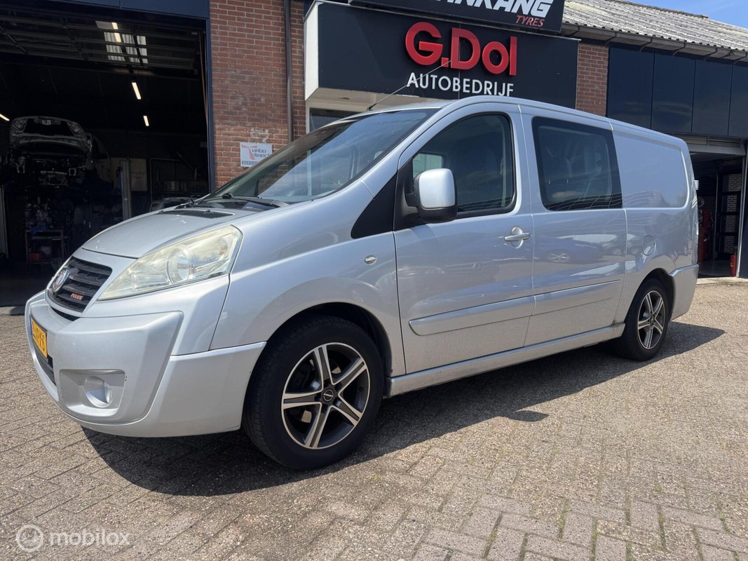 Fiat-Scudo-Bestel 12 2.0 MultiJet LH1 Dub cabine Airco MARGE | Lease One en Lenen op Maat maken het mogelijk! Fiat-Scudo-Bestel 12 2.0 MultiJet LH1 Dub cabine Airco MARGE | Lease One en Lenen op Maat maken het mogelijk!