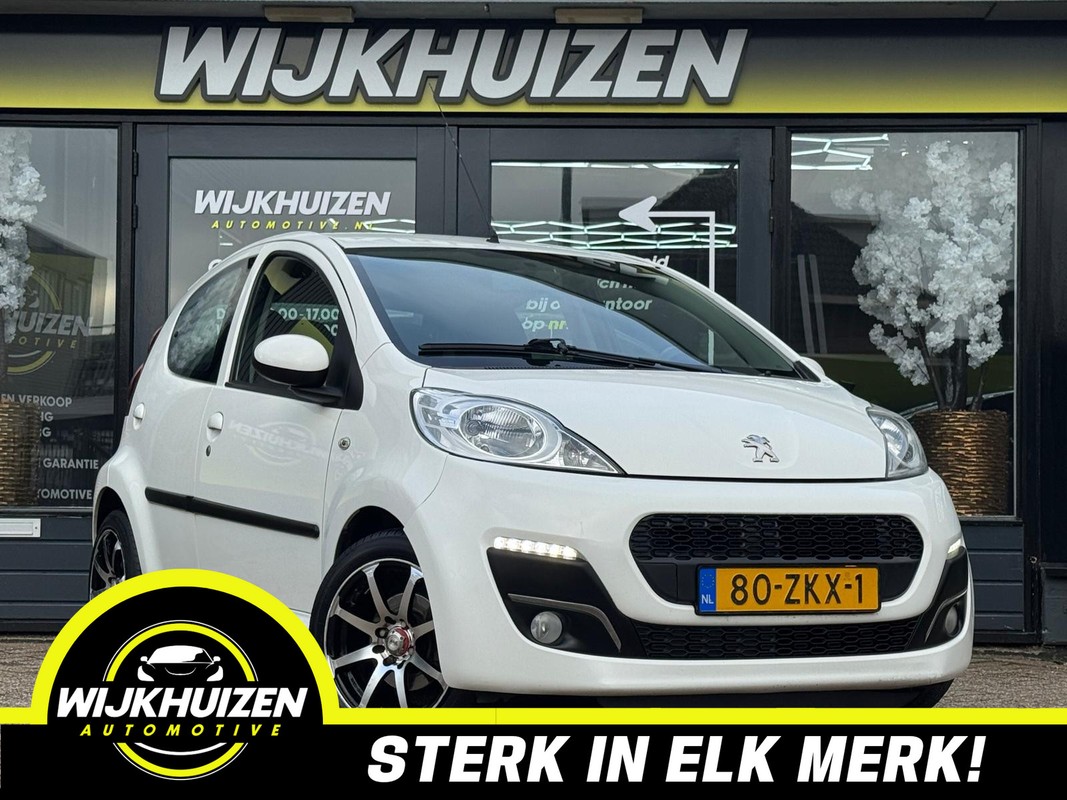 Peugeot-107-1.0 Active Automaat met Airco !!! 15 Inch !!! Nette auto !!! | Lease One en Lenen op Maat maken het mogelijk!