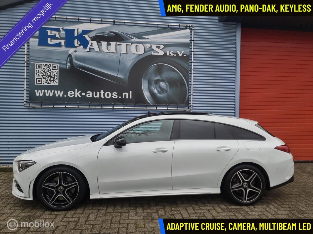 Mercedes-Benz-CLA-Shooting Brake 250 AMG Premium. Vol !! | Lease One en Lenen op Maat maken het mogelijk!