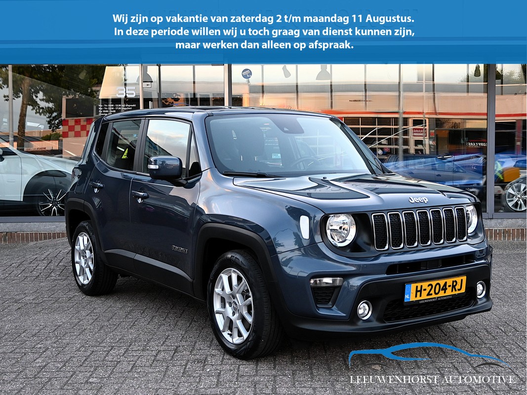 Jeep-Renegade-1.3T DDCT Longitude, AUTOMAAT, | Lease One en Lenen op Maat maken het mogelijk!