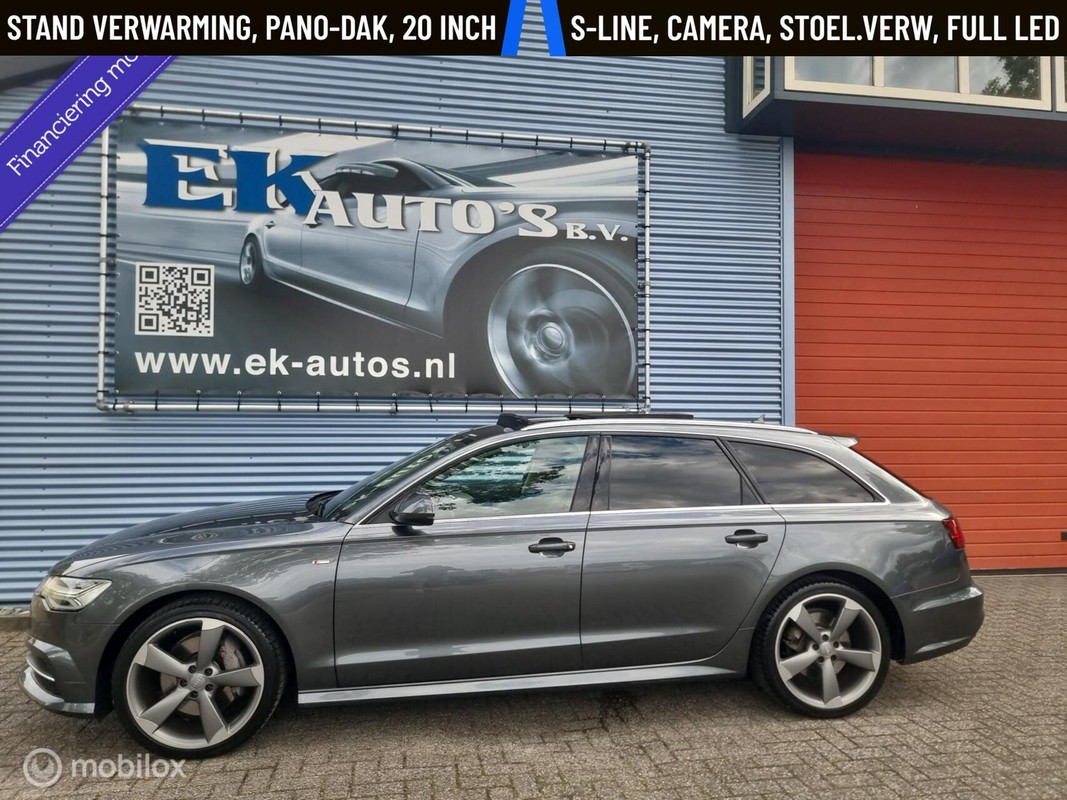 Audi-A6-Avant 2.0 TFSI Sport Edition 252pk S-Line. S-tronic | Lease One en Lenen op Maat maken het mogelijk! Audi-A6-Avant 2.0 TFSI Sport Edition 252pk S-Line. S-tronic | Lease One en Lenen op Maat maken het mogelijk!