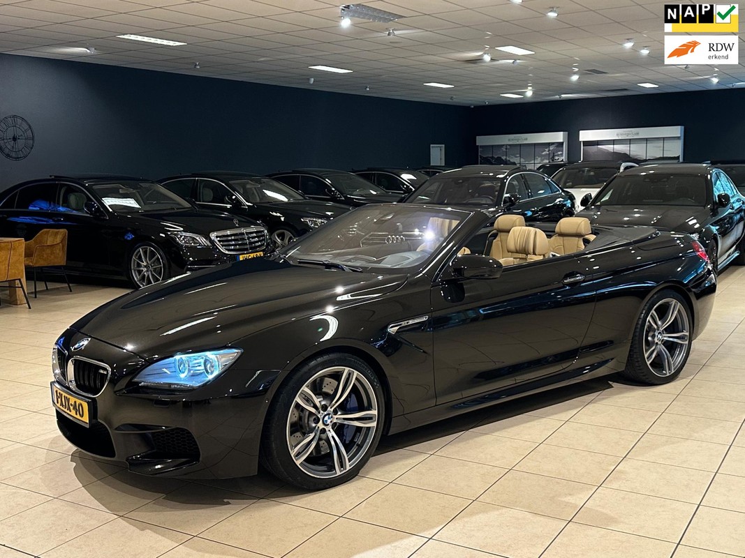 BMW-M6-6-serie Cabrio 4.4 V8|INDIVIDUAL|ORIG-NL|B&O|CARBON|HUD|KEYLESS | Lease One en Lenen op Maat maken het mogelijk!
