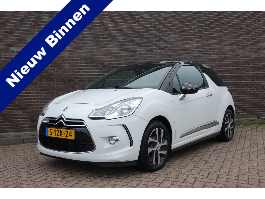 Citroën-DS3-1.2 VTi Fab So Chic, cruise control, navigatie. prachtige auto! Unieke km stand | Lease One en Lenen op Maat maken het mogelijk! Citroën-DS3-1.2 VTi Fab So Chic, cruise control, navigatie. prachtige auto! Unieke km stand | Lease One en Lenen op Maat maken het mogelijk!