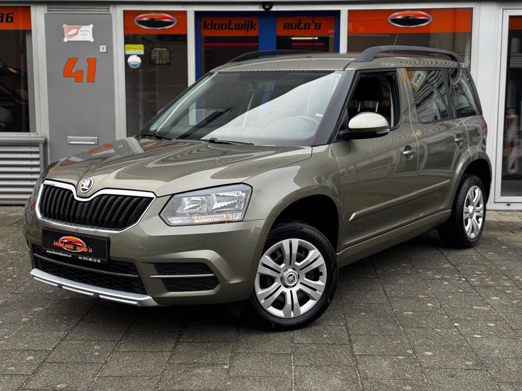 Škoda-Yeti-1.2 TSI Active Navigatie CarPlay Trekhaak 1e Eigenaar Nw Model | Lease One en Lenen op Maat maken het mogelijk!