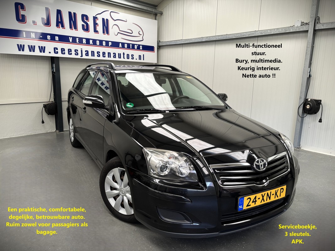 Toyota-Avensis-Wagon 1.6 VVTi Terra | Lease One en Lenen op Maat maken het mogelijk!