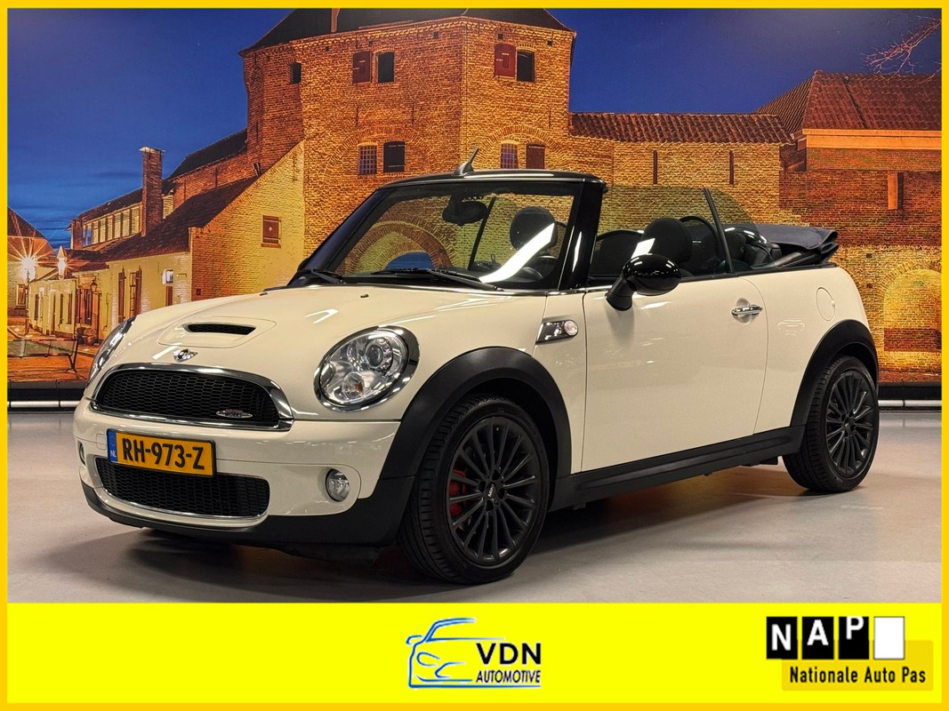 MINI-Cooper S Cabrio-Mini 1.6 Xenon Climate Control PDC | Lease One en Lenen op Maat maken het mogelijk!