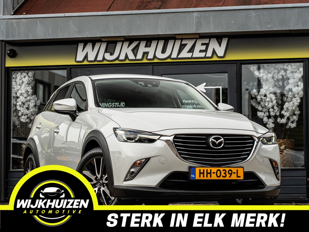 Mazda-CX-3-1.5 SkyActiv-D 105 SkyLease GT met Leder !!! Climate !!! Navigatie !!! Cruise !!! | Lease One en Lenen op Maat maken het mogelijk!