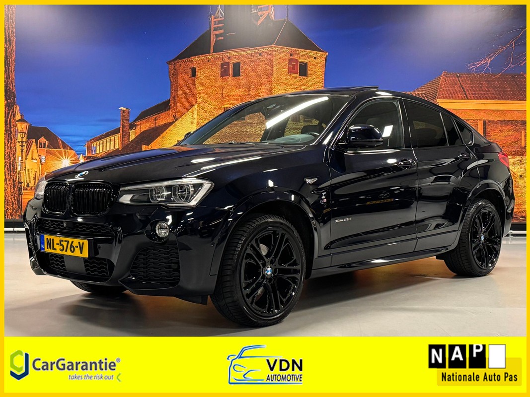BMW-X4-XDrive28i M-Sport High Exe Aut Leer Schuifdak H/K | Lease One en Lenen op Maat maken het mogelijk!
