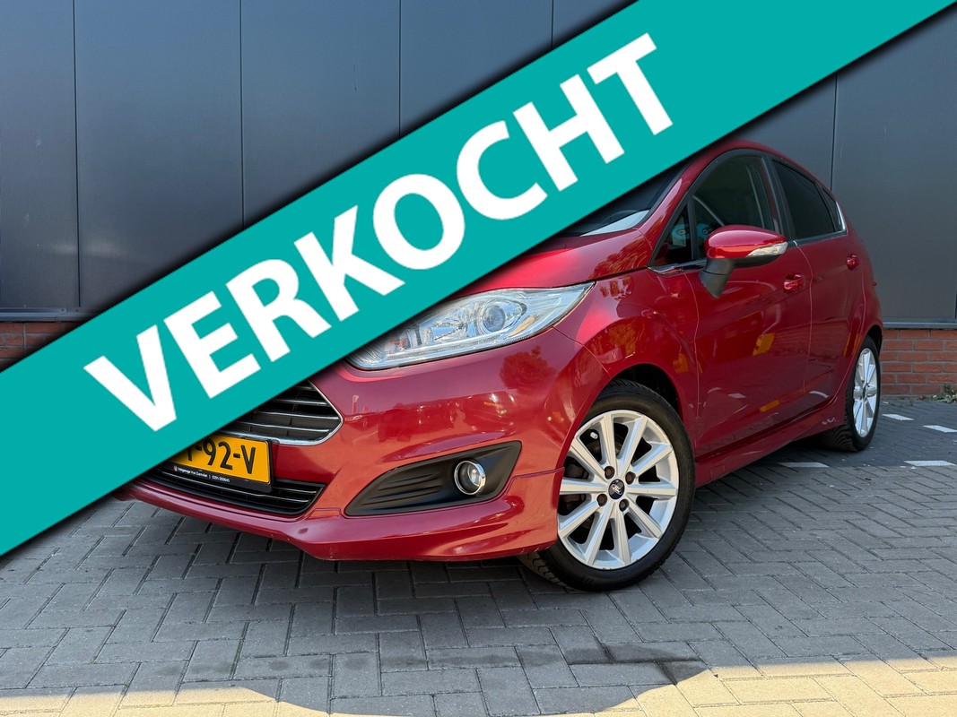 Ford-Fiesta-1.0 Titanium(12 mnd BOVAG-garantie) | Lease One en Lenen op Maat maken het mogelijk!