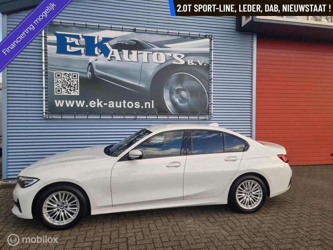 BMW-3 Serie-2.0T High Executive Aut-8 Sport-Line. Topstaat! | Lease One en Lenen op Maat maken het mogelijk!