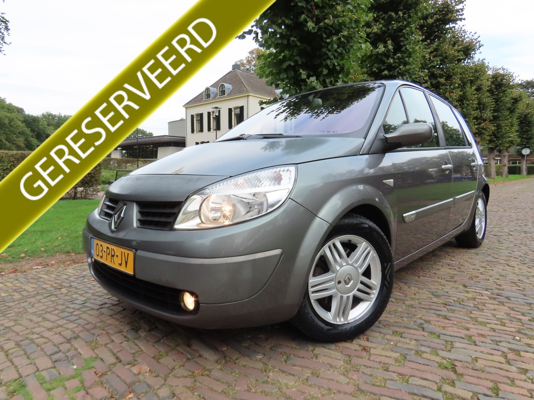 Renault-Scénic-2.0-16V Expression Luxe Automaat Ecc Cruisecontrol Navigatie Leer/Stof Lm Velgen Trekhaak | Lease One en Lenen op Maat maken het mogelijk! Renault-Scénic-2.0-16V Expression Luxe Automaat Ecc Cruisecontrol Navigatie Leer/Stof Lm Velgen Trekhaak | Lease One en Lenen op Maat maken het mogelijk!