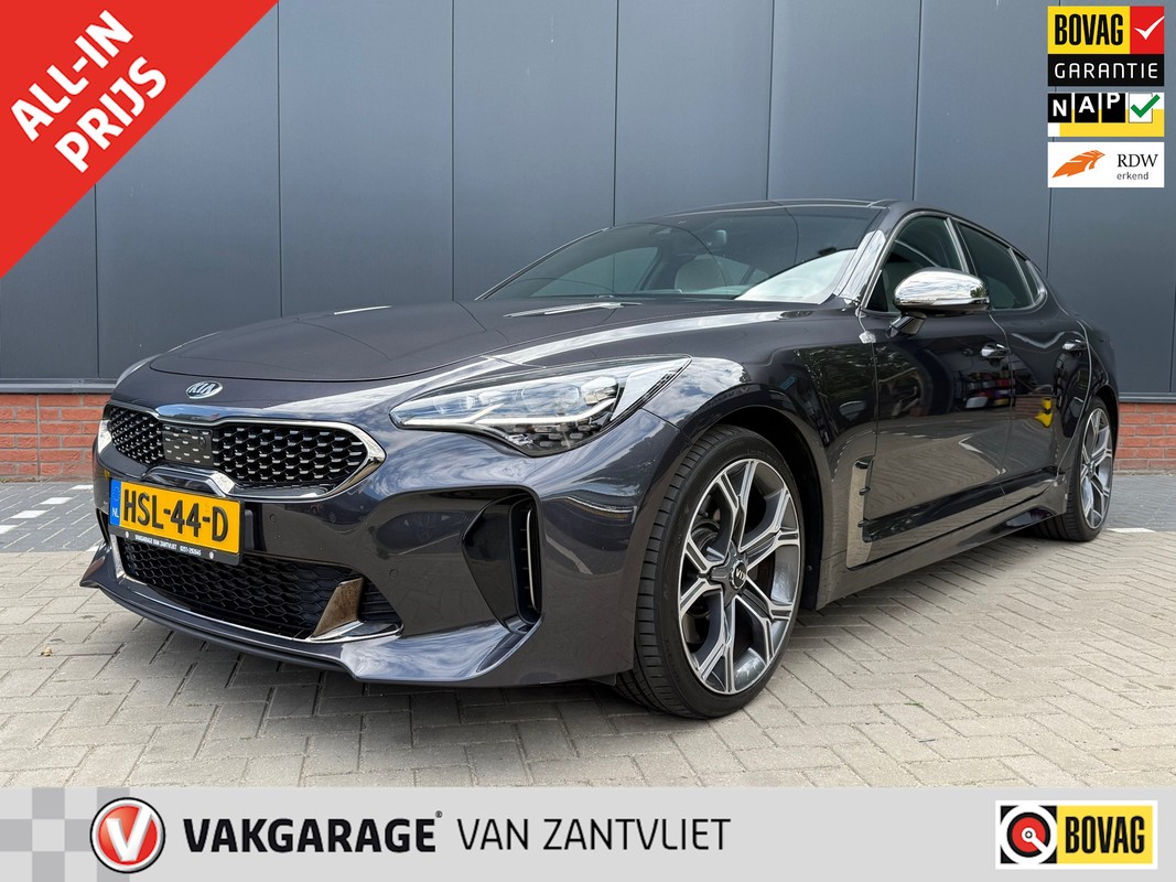 Kia-Stinger-2.0 T-GDI GT-Line (12 mnd BOVAG-garantie) | Lease One en Lenen op Maat maken het mogelijk!