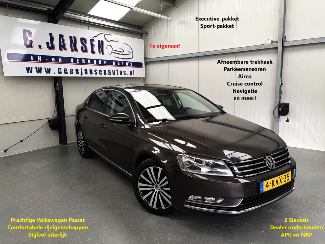 Volkswagen-Passat-1.6 TDI Comfortline BlueMotion - 1e eigenaar! | Lease One en Lenen op Maat maken het mogelijk!