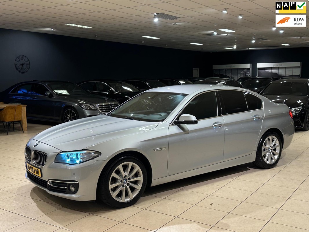 BMW-5 Serie-520i Last Minute Edition|NAP|MEMORY|LEDER|XENON|AUT-8 | Lease One en Lenen op Maat maken het mogelijk!