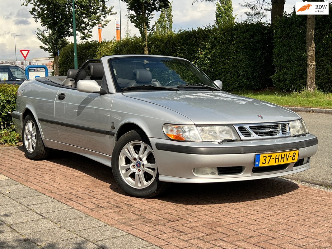 Saab-9-3-Cabrio 2.0 Turbo Aero *Youngtimer met karakter! | Lease One en Lenen op Maat maken het mogelijk!